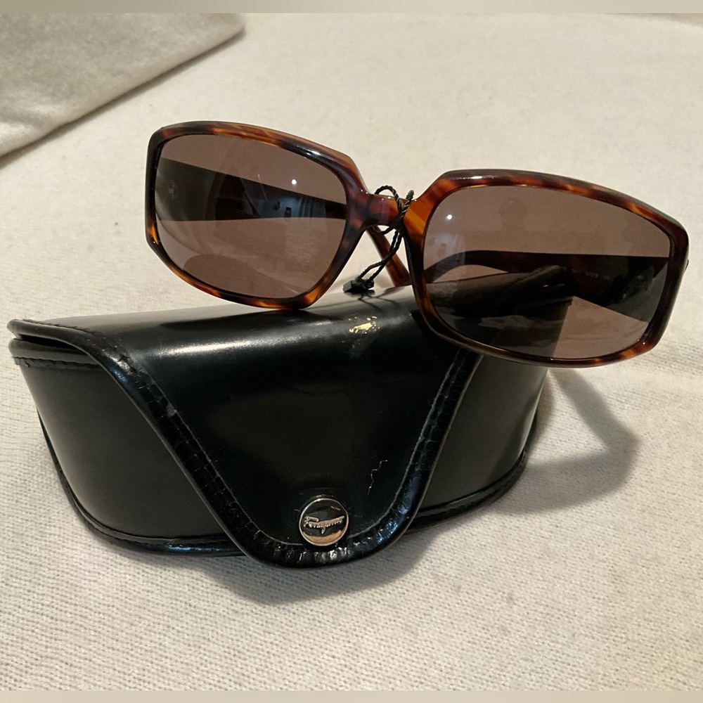 Salvatore Ferragamo Brown Sunglasses